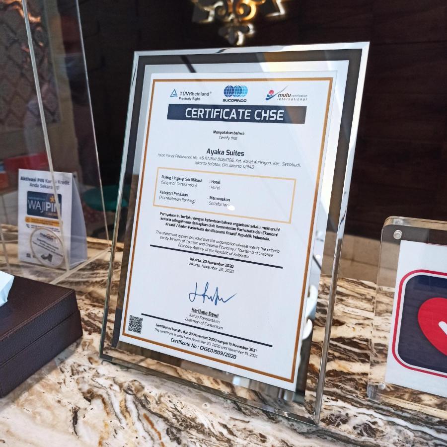 Ayaka Suites Jakarta Eksteriør bilde